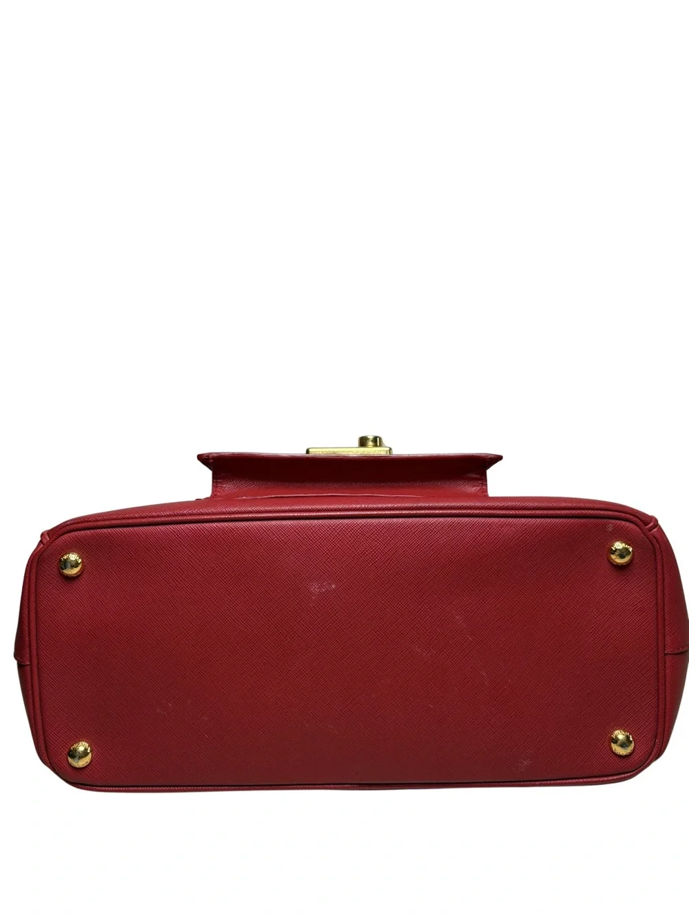 Prada Saffiano Lux Galleria Double Zip Tote